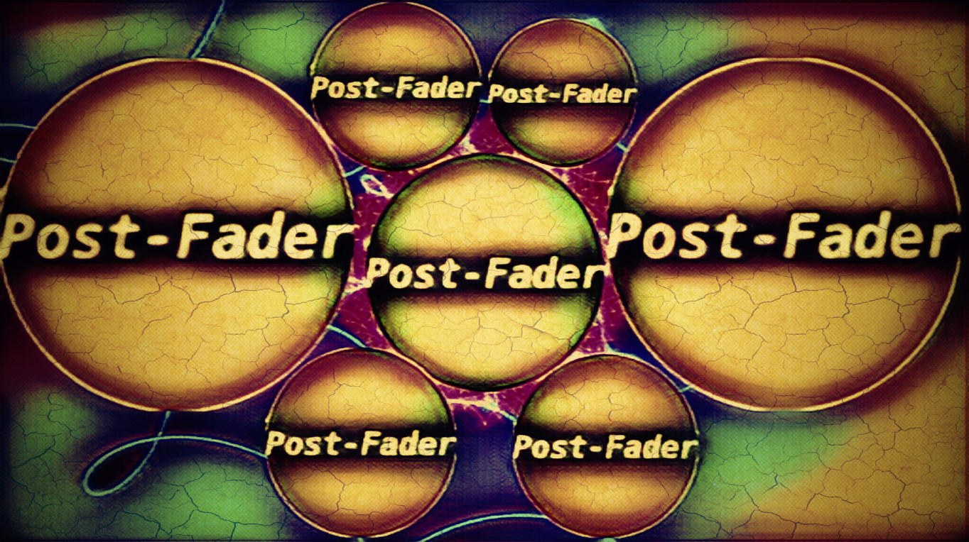 POST-FADER Planets Logo